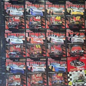 1990’s to early 2000s nascar collectible toy cars!!